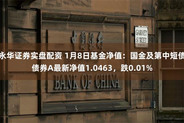 永华证券实盘配资 1月8日基金净值：国金及第中短债债券A最新净值1.0463，跌0.01%