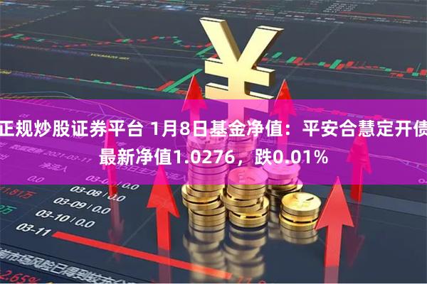 正规炒股证券平台 1月8日基金净值：平安合慧定开债最新净值1.0276，跌0.01%